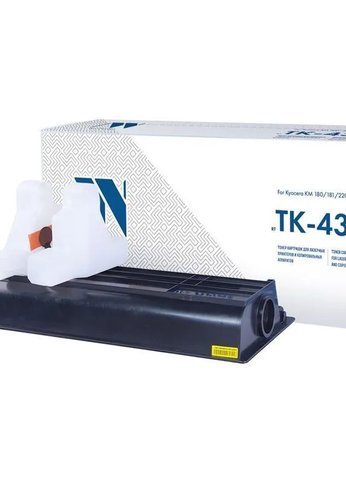 Картридж лазерный NVPrint TK-435 для МФУ Kyocera Mita TASKalfa 180/181/220/221, черный, 15000 стр. (туба, 870 г.)