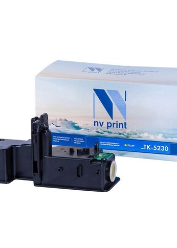 Картридж лазерный NVPrint TK-5230Y для Kyocera P5021cdn/M5521cdn, Y, 2,2K