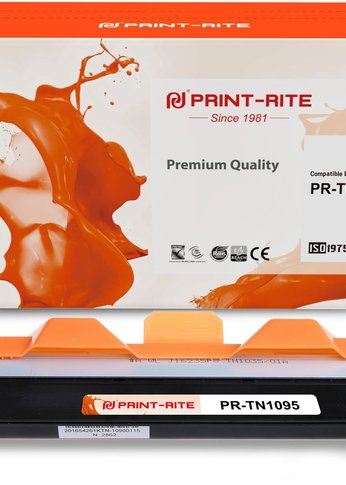 Картридж лазерный Print-Rite TFBA8IBPU1J TN-1095 черный (1500стр.) для Brother DCP 1602/1602R