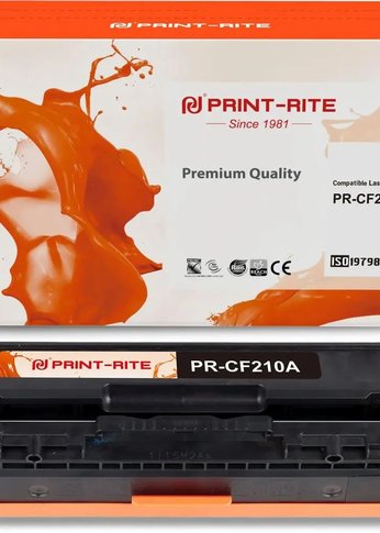 Картридж лазерный Print-Rite TFH992BPU1J PR-CF210A CF210A черный (1600стр.) для HP LJ Pro 200/M251/M276