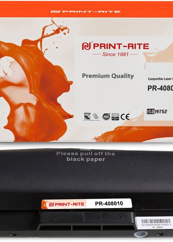 Картридж лазерный Print-Rite TFR533BPU1J PR-408010 408010 черный (1500стр.) для Ricoh Aficio SP 150/SP 150SU