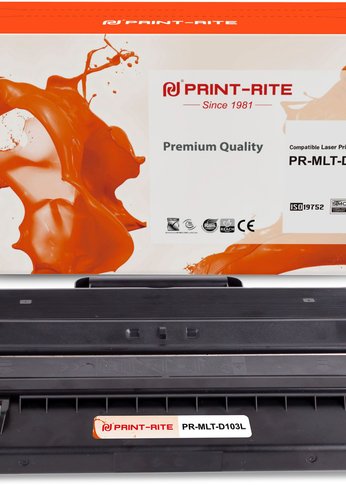 Картридж лазерный Print-Rite TFSFCTBPU1J PR-MLT-D103L MLT-D103L черный (2500стр.) для Samsung SCX-4728FD/ML-2955ND/2955DW