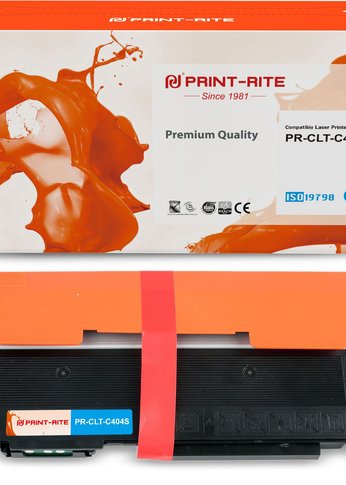 Картридж лазерный Print-Rite TFSFQWCPU1J PR-CLT-C404S CLT-C404S голубой (1000стр.) для Samsung SL-C430/C430W/C480/C480W/C480FW