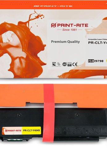 Картридж лазерный Print-Rite TFSFRAYPU1J PR-CLT-Y404S CLT-Y404S желтый (1000стр.) для Samsung SL-C430/C430W/C480/C480W/C480FW