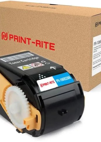 Картридж лазерный Print-Rite TFXAFWCPRJ PR-106R02606 106R02606 голубой (4500стр.) для Xerox Phaser 7100/7100N/7100DN