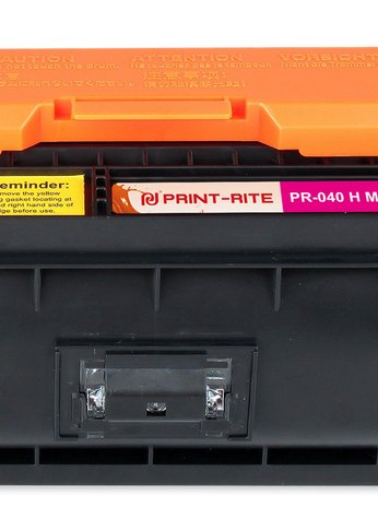 Картридж лазерный Print-Rite TRC312MPU1J PR-040 H MAGENTA 040 H Magenta пурпурный (10000стр.) для Canon LBP 710CX/712CX I-Sensys