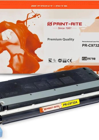 Картридж лазерный Print-Rite TRH216YPU1J PR-C9732A C9732A желтый (13000стр.) для HP CLJ 5500/5550