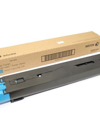 Картридж лазерный Xerox 006R01660 голубой (34000стр.) для Xerox C60/C70
