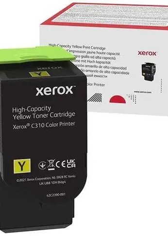 Картридж лазерный Xerox 006R04371 желтый (5500стр.) для Xerox С310