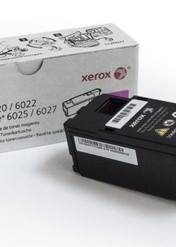 Картридж лазерный Xerox 106R02761 пурпурный (1000стр.) для Xerox Phaser 6020/6022/6025/6027