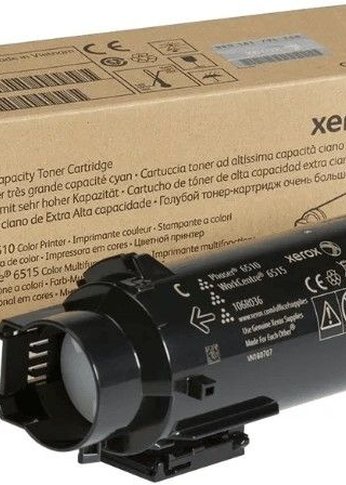 Картридж лазерный Xerox 106R03693 голубой (4300стр.) для Xerox P6510/WC6515