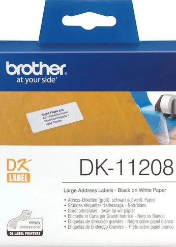 Картридж ленточный Brother DK11208 для Brother QL-570