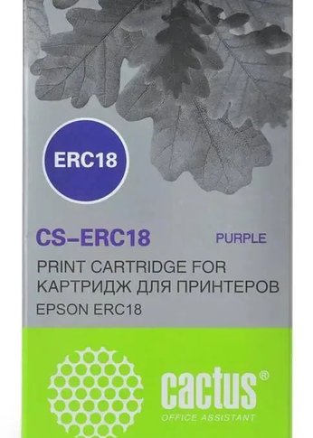 Картридж ленточный Cactus CS-ERC18 фиолетовый для Epson ERC 18/ER4615-R