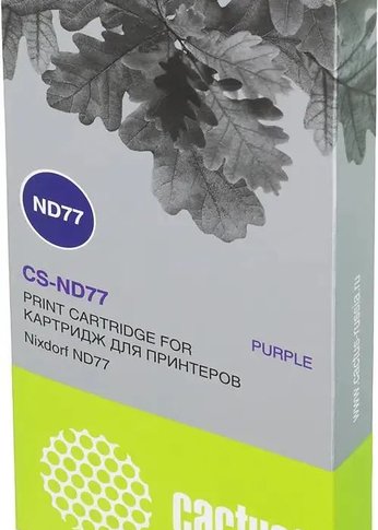 Картридж матричный Cactus CS-ND77 пурпурный (3000000стр.) для Nixdorf ND77