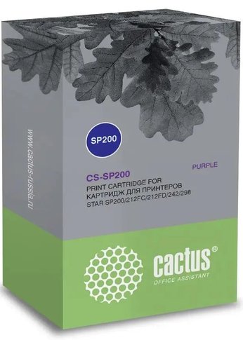 Картридж матричный Cactus CS-SP200 фиолетовый для Star SP200/212FC/212FD/242/298