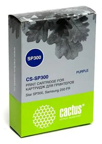 Картридж матричный Cactus CS-SP300 фиолетовый для Samsung Star SP300/250 FR