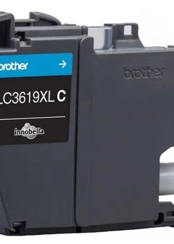 Картридж струйный Brother LC3619XLC голубой (1500стр.) для Brother MFC-J3530DW/J3930DW