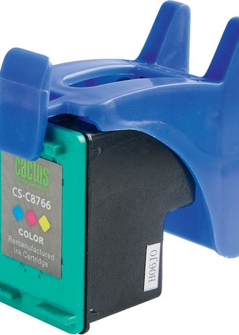Картридж струйный Cactus CS-C8766 №135 многоцветный (18мл) для HP DJ 5743/6543/6843/DJ 6213/7313/7413/6313/7213/7313/7413/K7103/PS 2573/2613/2713/805