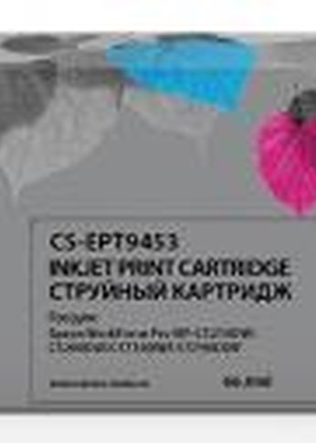 Картридж струйный Cactus CS-EPT9453 T9453 пурпурный (66мл) для Epson WF-C5290DW/C5790DW