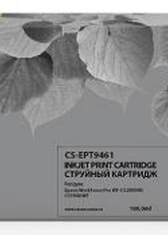 Картридж струйный Cactus CS-EPT9461 T9461 черный (180мл) для Epson WF-C5290DW/WF-C5790DW