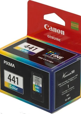 Картридж струйный Canon CL-441 5221B001 для MG2140/3140, Цветной, 180стр.