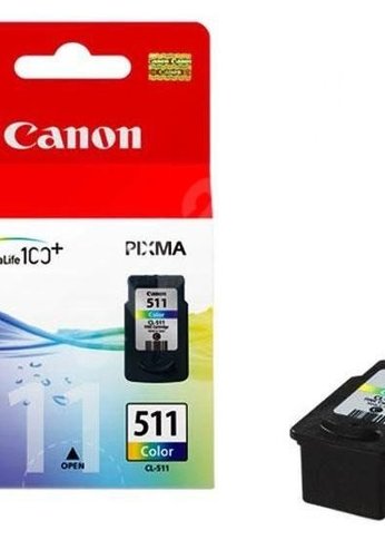 Картридж струйный Canon CL-511 2972B007/004/001 многоцветный для Canon MP240/MP260/MP480