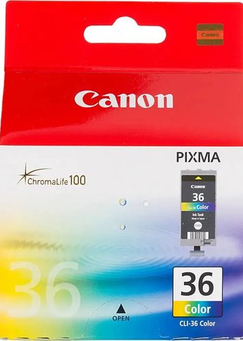 Картридж струйный Canon CLI-36 1511B001 многоцветный для Canon Pixma 260mini