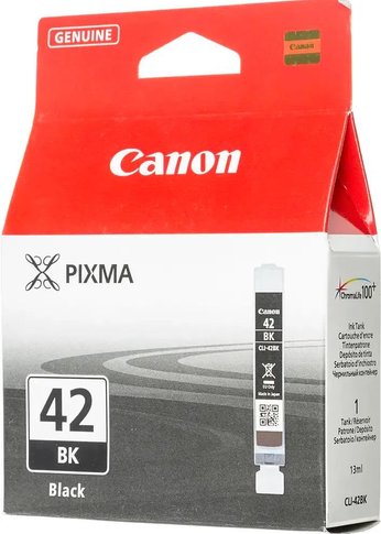 Картридж струйный Canon CLI-42BK 6384B001 черный для Canon PRO-100