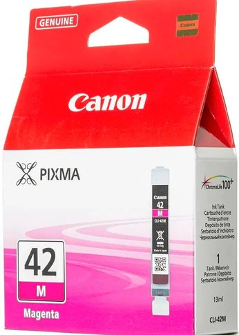 Картридж струйный Canon CLI-42M 6386B001 пурпурный (416стр.) для Canon PRO-100