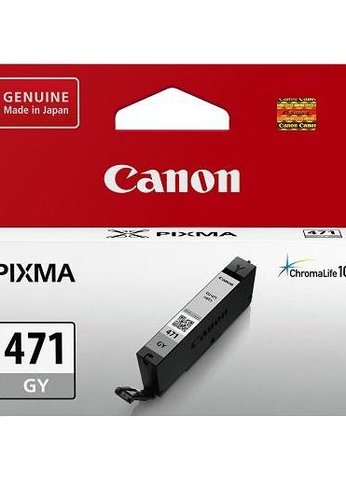 Картридж струйный Canon CLI-471GY 0404C001 серый для Canon MG5740/MG6840/MG7740