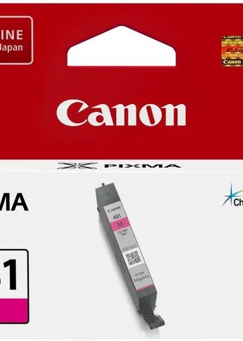 Картридж струйный Canon CLI-481 M 2099C001 пурпурный для Canon Pixma TS6140/TS8140TS/TS9140/TR7540/TR8540