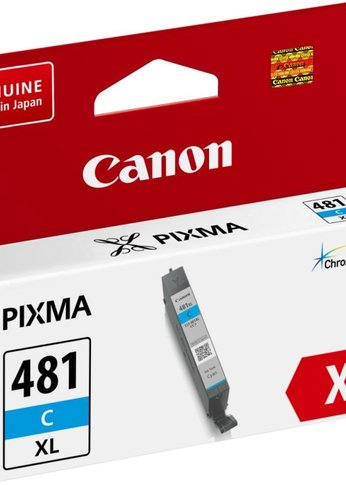 Картридж струйный Canon CLI-481XL C 2044C001 голубой (8.3мл) для Canon Pixma TS6140/TS8140TS/TS9140/TR7540/TR8540