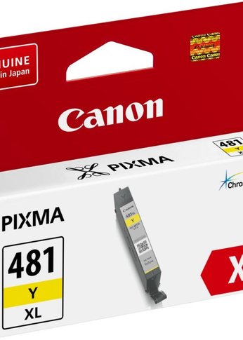 Картридж струйный Canon CLI-481XL Y 2046C001 желтый (8.3мл) для Canon Pixma TS6140/TS8140TS/TS9140/TR7540/TR8540