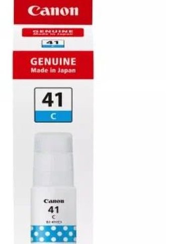 Картридж струйный Canon GI-41C 4543C001 синий (70мл) для Canon Pixma G3460