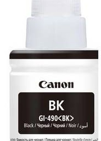 Картридж струйный Canon GI-490BK 0663C001 черный (135мл) для Canon Pixma G1400/2400/3400