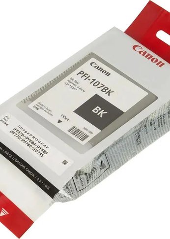 Картридж струйный Canon PFI-107BK 6705B001 черный (130мл) для Canon iP F680/685/780/785