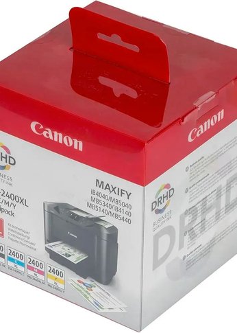 Картридж струйный Canon PGI-2400XL 9257B004 черный/голубой/пурпурный/желтый набор для Canon iB4040/МВ5040/5340