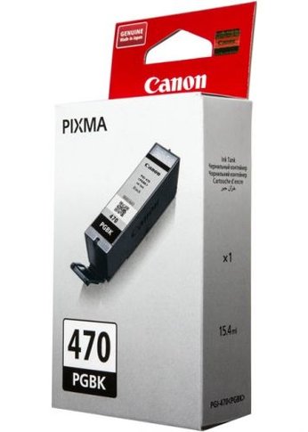 Картридж струйный Canon PGI-470PGBK 0375C001 черный для Canon MG5740/MG6840/MG7740