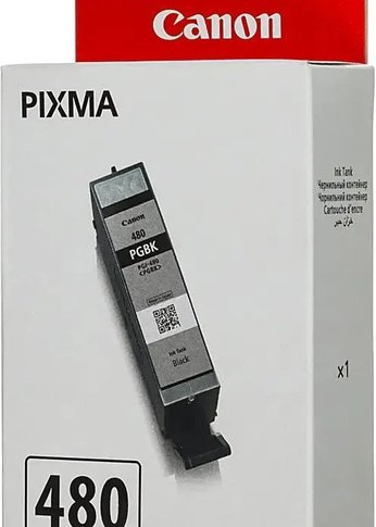 Картридж струйный Canon PGI-480 PGBK 2077C001 черный (11.2мл) для Canon Pixma TS6140/TS8140TS/TS9140/TR7540/TR8540