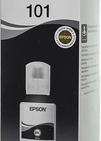 Картридж струйный Epson L101 C13T03V14A черный (7500стр.) (127мл) для Epson L4150/L4160/L6160/L6170/L6190