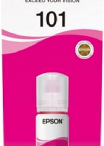 Картридж струйный Epson L101 C13T03V34A пурпурный (6000стр.) (70мл) для Epson L4150/L4160/L6160/L6170/L6190