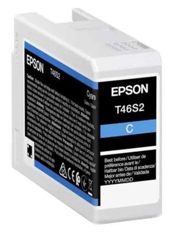 Картридж струйный Epson T46S голубой для SC-P700