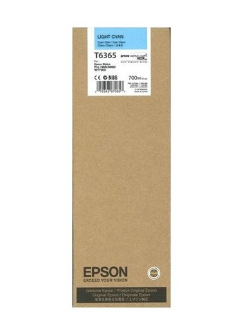 Картридж струйный Epson T6365 светло-голубой повышенной емкости для Stylus Pro 7900/9900