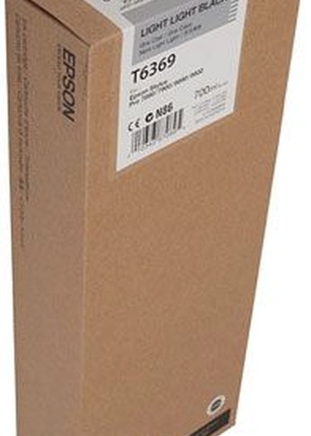 Картридж струйный Epson T6369 светло-серый повышенной емкости для Stylus Pro 7900/9900