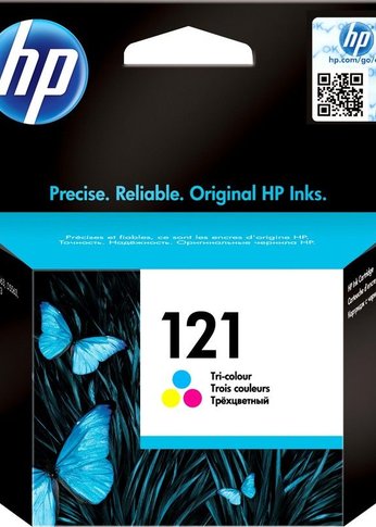 Картридж струйный HP 121 CC643HE Color F4283/D2563, Color