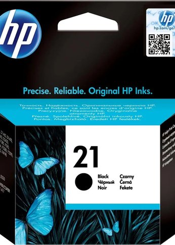 Картридж струйный HP 21 C9351AE#UUS черный для HP DJ 3920/3940/PSC 1410