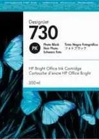 Картридж струйный HP 730 P2V73A фото черный (300мл) для HP DJ T1700