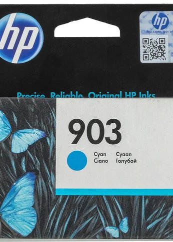 Картридж струйный HP 903 T6L87AE голубой (315стр.) для HP OJP 6950/6960/6970