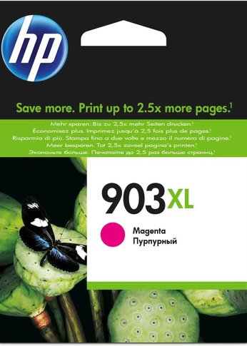 Картридж струйный HP 903XL T6M07AE пурпурный (825стр.) для HP OJP 6950/6960/6970