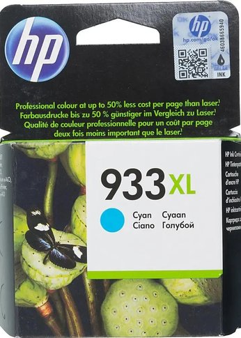 Картридж струйный HP 933XL CN054AE голубой (825стр.) для HP OJ 6700/7100